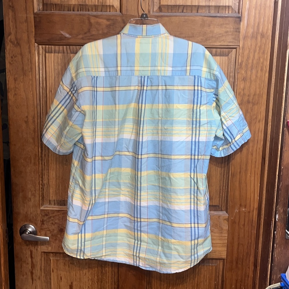 Men’s Wrangler shirt, 20 X size, large, button-down, collared shirt short sleeve - Picture 3 of 3